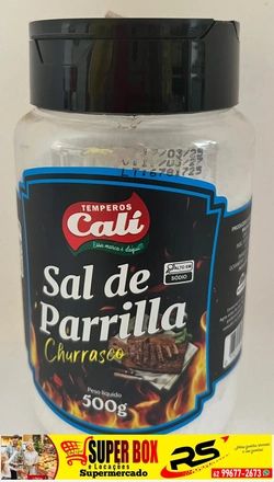 Temperos Cáli Sal De Parrilla Churrasco 500g