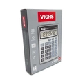 CALCULADORA DE MESA 8 DÍGITOS VIGHS V100A – VISOR LCD / FUNÇÕES BÁSICAS / COMPACTA