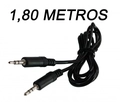 CABO DE AUDIO P2 MACHO X P2 MACHO 1.8MT