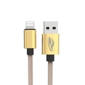 Cabo Usb-c Tipo-c Para Lightning C3tech 1M Dourado - Cb-cl200gd