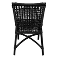 Mesa de Jantar 4 lugares de Vidro Corda Sintética e Alumínio Marajó 140x140  cm Marajó