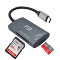 Adaptador F3 TYPE-C para Leitor de cartão SD/ Micro - JC-LT-TYC