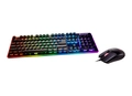Teclado Cougar Semi Mecanico RGB, ABNT2 + Mouse LED - Deathfire EX