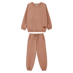 Conjunto Blusão Raglan e Calça Moletom Lik Kids - Masculino