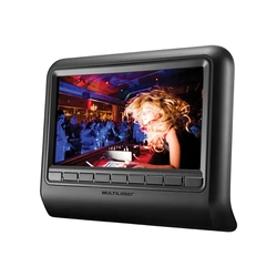 Dvd C/ Monitor Acoplável C/ Encaixe Multilaser Au705 9 Preto