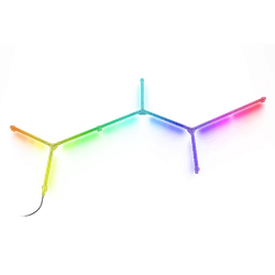 Luminária Barra Led Gamer Decorativa Pcyes Y-link Neon Core Rgb - Gbylinknc