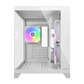Gabinete Gamer Cougar FV150 RGB Mini, Lateral e Frente em Vidro Temperado, Branco - 382QA60.0002
