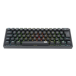 Teclado Mecânico Redragon Fizz RAINBOW Preto 60% ABNT2 Blue - K617-R-B