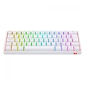 Teclado Mecânico Gamer Redragon Fizz Pro Wireless Branco - K616-rgb-w Pt-brown