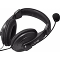 FONE DE OUVIDO HEADSET FM35 PRETO -