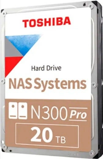Hd Interno Toshiba N300 Pro 20tb Sata3 Nas Hdwg62axzstbi