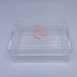 Caixa P tampa removível - Logo alto relevo inicial ou desenho