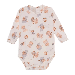 Body Manga Longa Avulso Suedine Masculino – Cachorrinhos