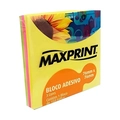 Bloco Adesivo 76x76mm 3 Cores Neon Maxprint