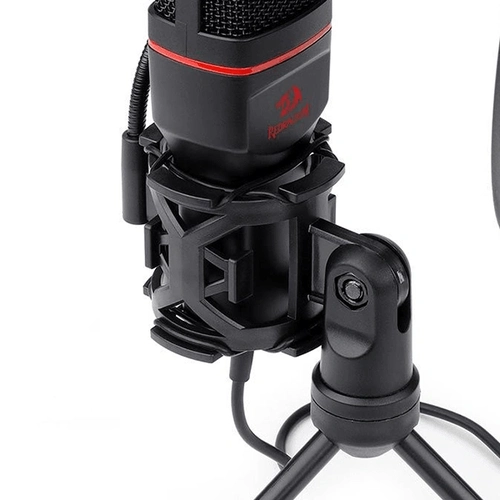 Microfone Gamer Streamer Redragon Seyfert C/ Tripé - GM100