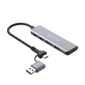 Hub Usb-C Tipo-C C3tech - HU-C600GY
