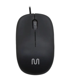 Mouse Óptico Classic Usb Mf200 1200dpi Preto -  Mo255