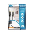 Cabo HDMI PIX, 3 Metros, Versão 2.0, Suporte 4K Ultra HD, 018-0111