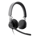 Headset Logitech Zone Wired Microsoft Teams VC -  981-000871