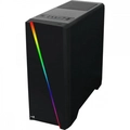 Gabinete Gamer Aerocool Cylon Preto Rgb Lateral Acrílico