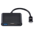 Adaptador Hub Usb Tipo c P/ Hdmi/usb 3.0/tipo c - 20 Cm - Hchuc-20