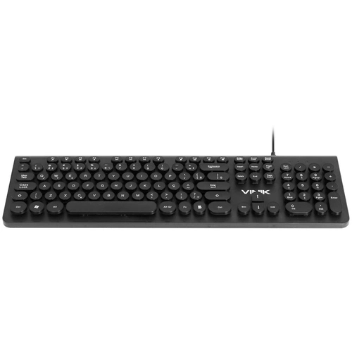 Teclado Gamer Vinik VX Gaming Armor GT500 com LED Multicor 1,8m de Cabo