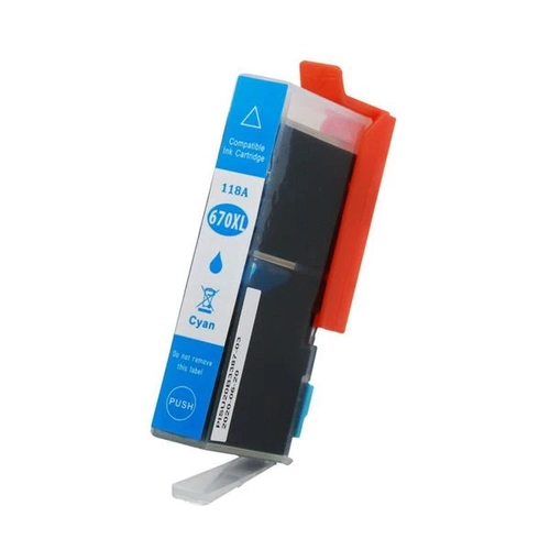 CARTUCHO COMPATIVEL HP 670XL C