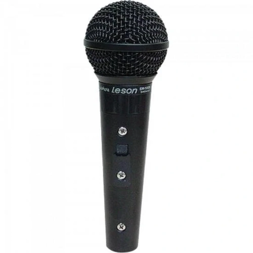 Microfone Vocal Profissional Leson BK Preto Fosco - Sm58 P4