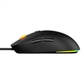 Mouse Gamer Pcyes Basaran Black Vulcan 12400 DPI RGB 6 Botoes - Pmgbrbv