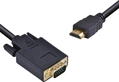 Cabo Conversor Hdmi 1.4 Macho P/ Vga 19 Pinos - 30cm