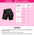 Bermuda de Ciclismo Feminina Flat