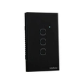 Interruptor Smart Wi-fi Touch 3 Preto Mis 1003 4850056