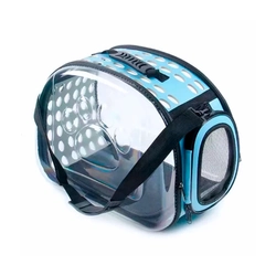 Bolsa Transporte Pet Relax Transparente para Cachorros e Gatos – Portátil, Dobrável e Respirável para Viagens e Passeios