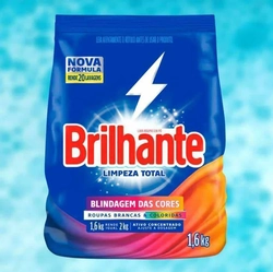 Sabão Em Pó Brilhante Blindagem Das Cores 1,6kg