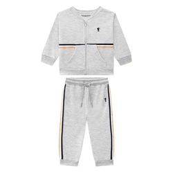 Conjunto Jaqueta Moletom Felpado Onda Marinha - Masculino