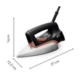 Ferro a Seco Arno Drygliss Fs31 1200w Preto/terracota 220v