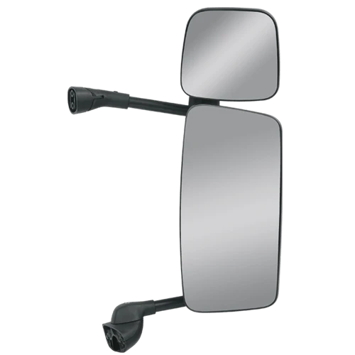 ESPELHO COMPLETO CONVEXO BIFOCAL DIR PARA SCANIA SERIE 5 LINHA CABINE P ANO 2007 ATE 2018