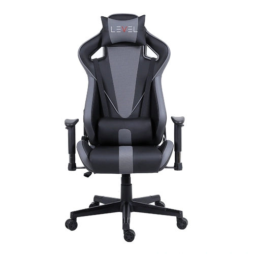 Cadeira Gamer Level, Preto/Cinza -  LVC02BNZ