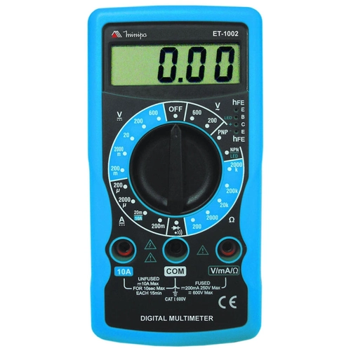 Minipa Et-1002 Multimetro Digital C/ 7 Funcoes