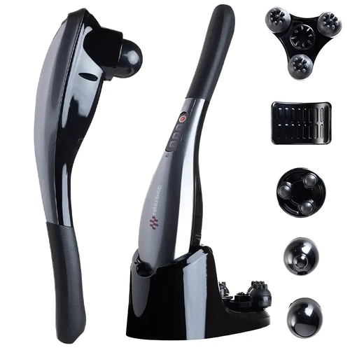 Massageador Elétrico Corporal Sem Fio Profissional Easy Pro Relaxshop – Alta Potência para Massagem em Costas, Pernas e Relaxamento Muscu