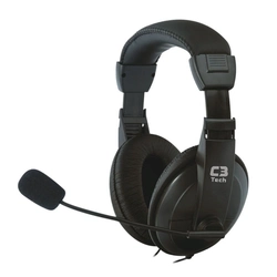Fone Com Microfone Voicer Comfort C3 Tech Ph-60bk