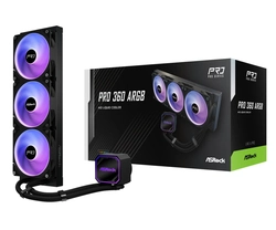 Water Cooler Asrock Pro 360 Argb Preto 360mm