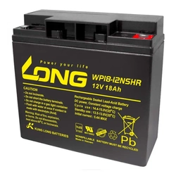 Bateria Long Chumbo Ácida Vrla Agm 17/18ah - Wp18-12nshr