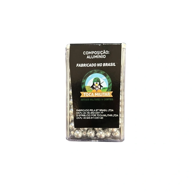 Esfera de Alumínio 6mm - (Toca Militar)