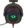 Headset Gamer Redragon Zeus X RGB Surround 7.1Preto com Vermelho - H510RGB-PRETO