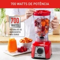 Liquidificador Arno Power Mix Essential Lq18 700w Vermelho 127v