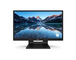 Monitor Philips 23,8 W-led/ips Full Hd 75hz 5ms Hdmi Displayport Vga Usb Smoothtouch Vesa - 242b9t/