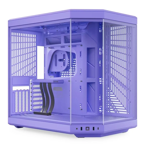 Gabinete Gamer Hyte Y70, Mid Tower, s/ fans, Taro Milk - CS-HYTE-Y70-TM