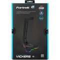 Suporte Para Headset Fortrek Vickers Rgb Preto