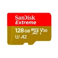 Cartão De Memória, Sandisk, Extreme, 128gb, Micro Sd Mobile C/ Adaptador - Sdsqxaa-128g-Gn6aa